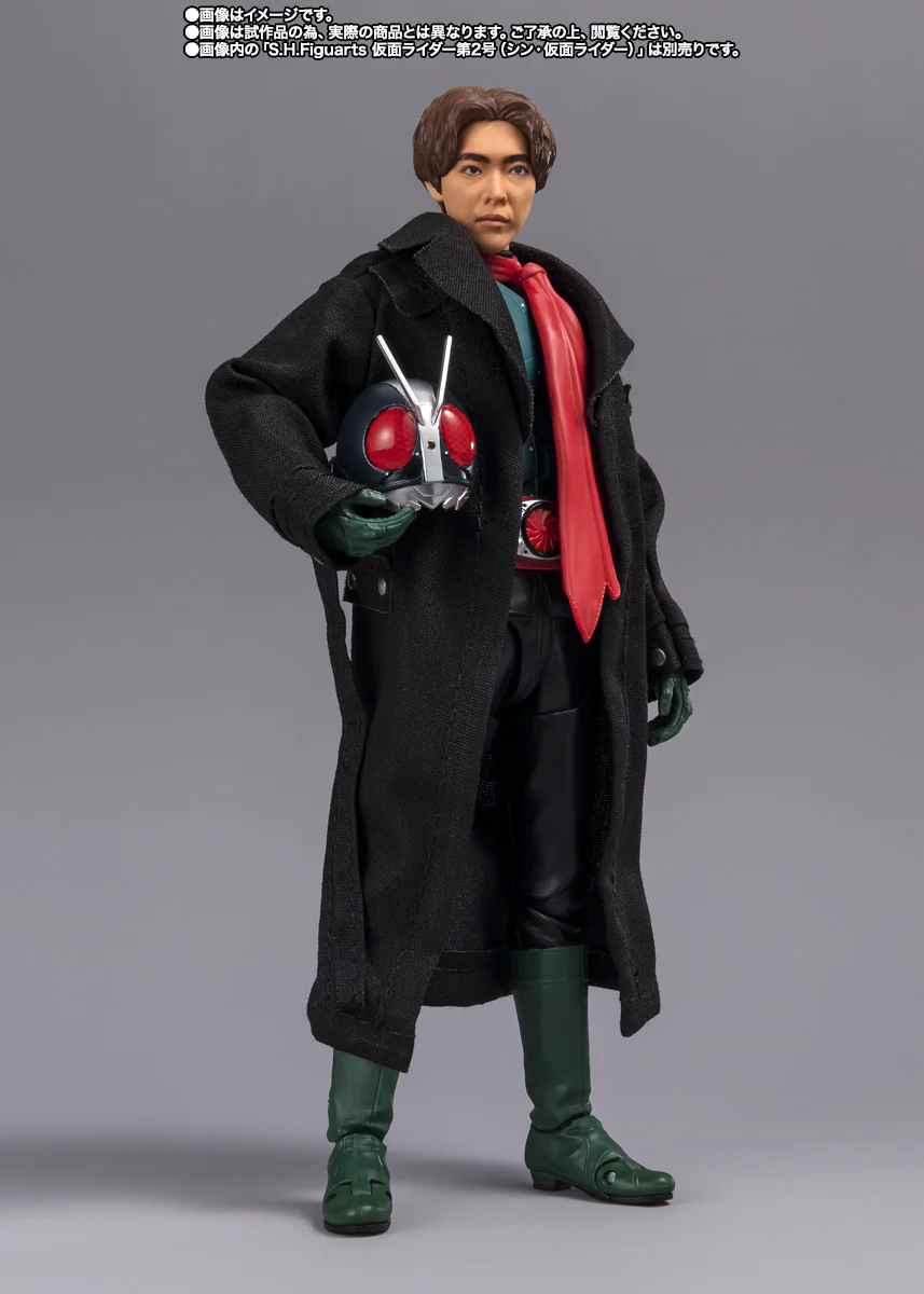 S.H. Figuarts - Kamen Rider No.2+1 / Hayato Ichimonji (Shin Kamen Rider) - P-Bandai - Image 5