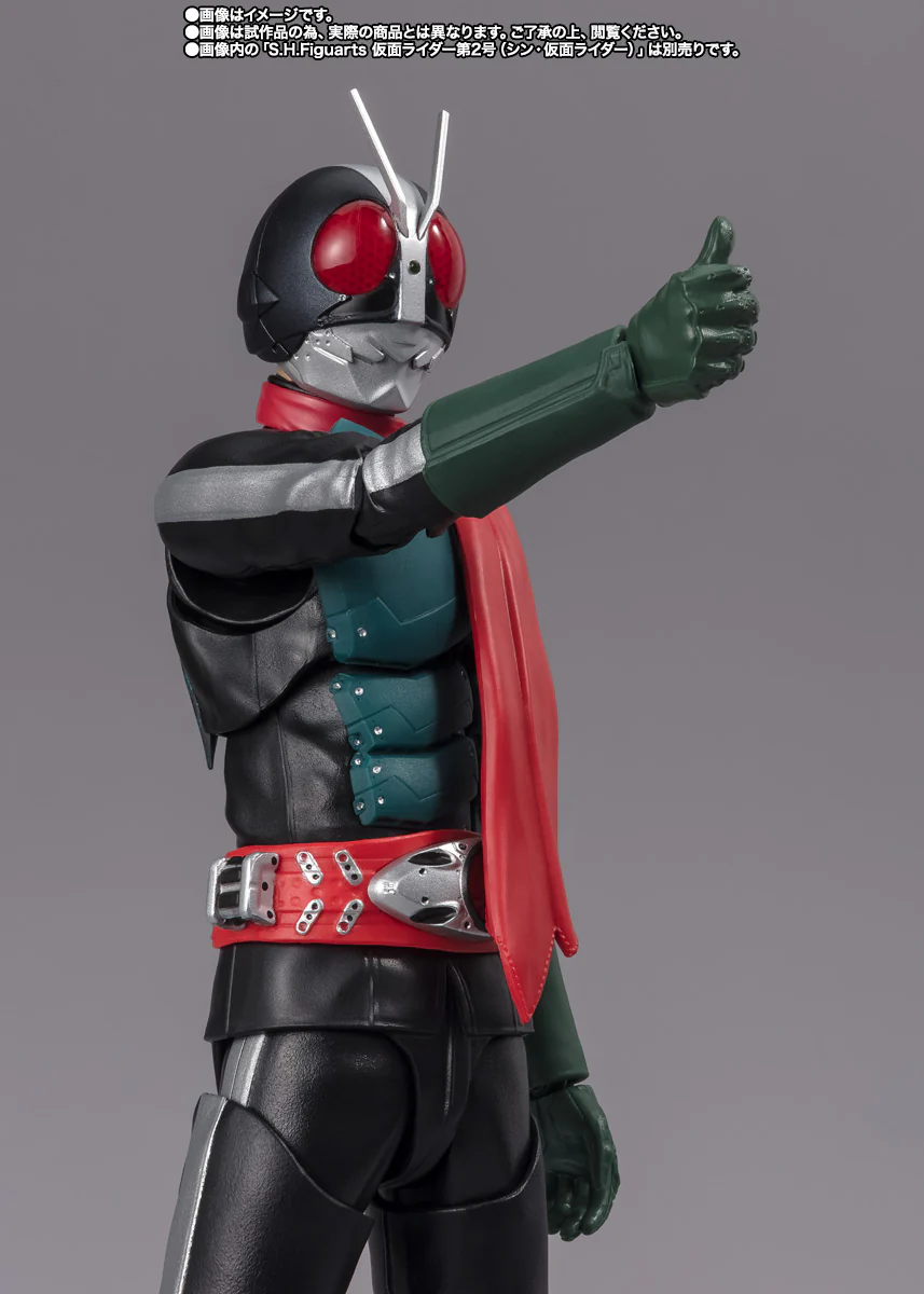 S.H. Figuarts - Kamen Rider No.2+1 / Hayato Ichimonji (Shin Kamen Rider) - P-Bandai - Image 7