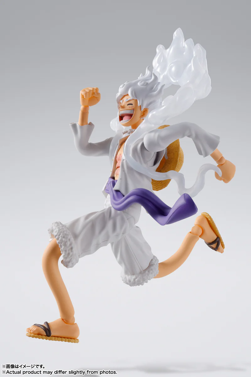 S.H.Figuarts - One Piece: Monkey D. Luffy (Gear 5) - EXCLUSIVE - Image 7