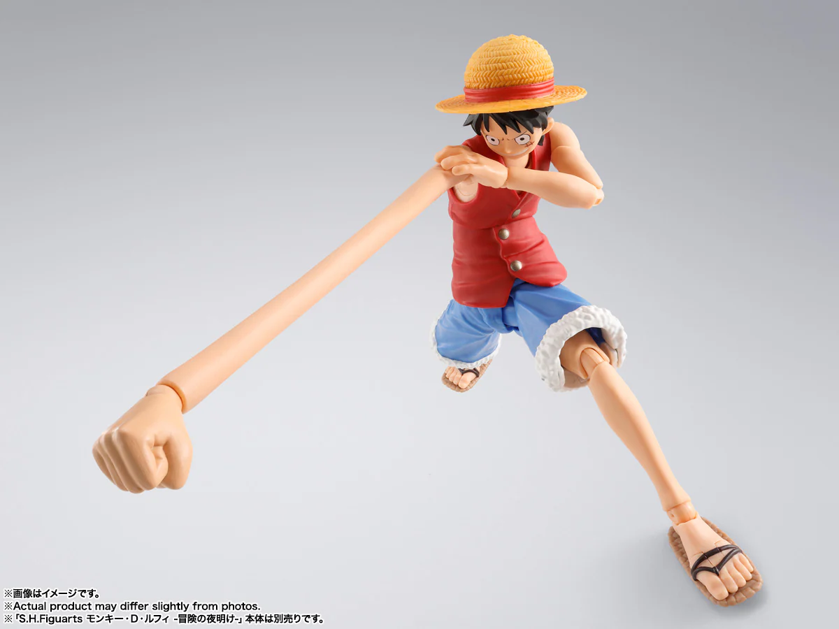 S.H.Figuarts - One Piece: Monkey D. Luffy (Romance Dawn) Gum-Gum Option Parts Set - Image 7