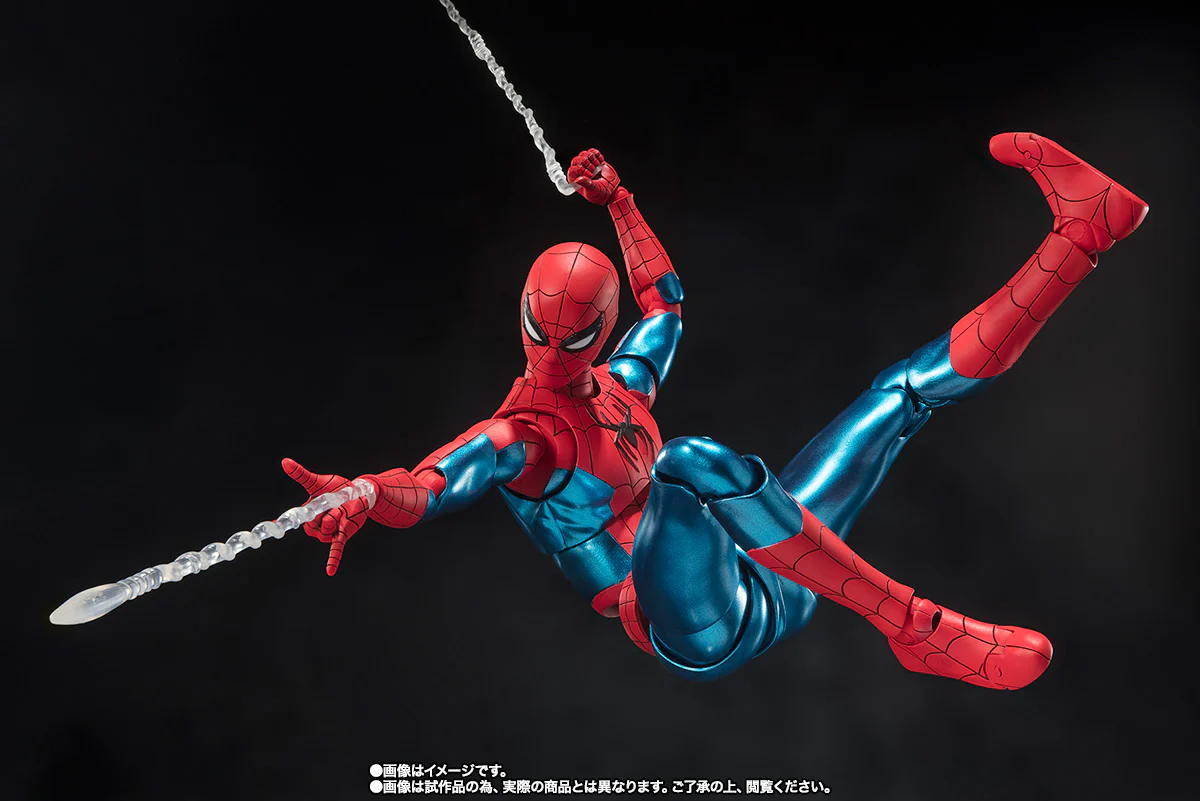 S.H. Figuarts - Spider-man No Way Home: Spider-Man (New Red & Blue Suit) - P-Bandai - Image 6