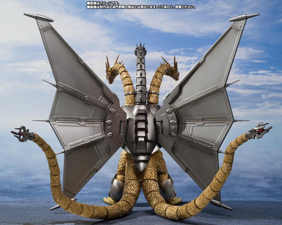 S.H. MonsterArts - Godzilla vs. King Ghidorah - Mecha King Ghidorah (Decisive Battle Set) - P-Bandai Exclusive - Image 2
