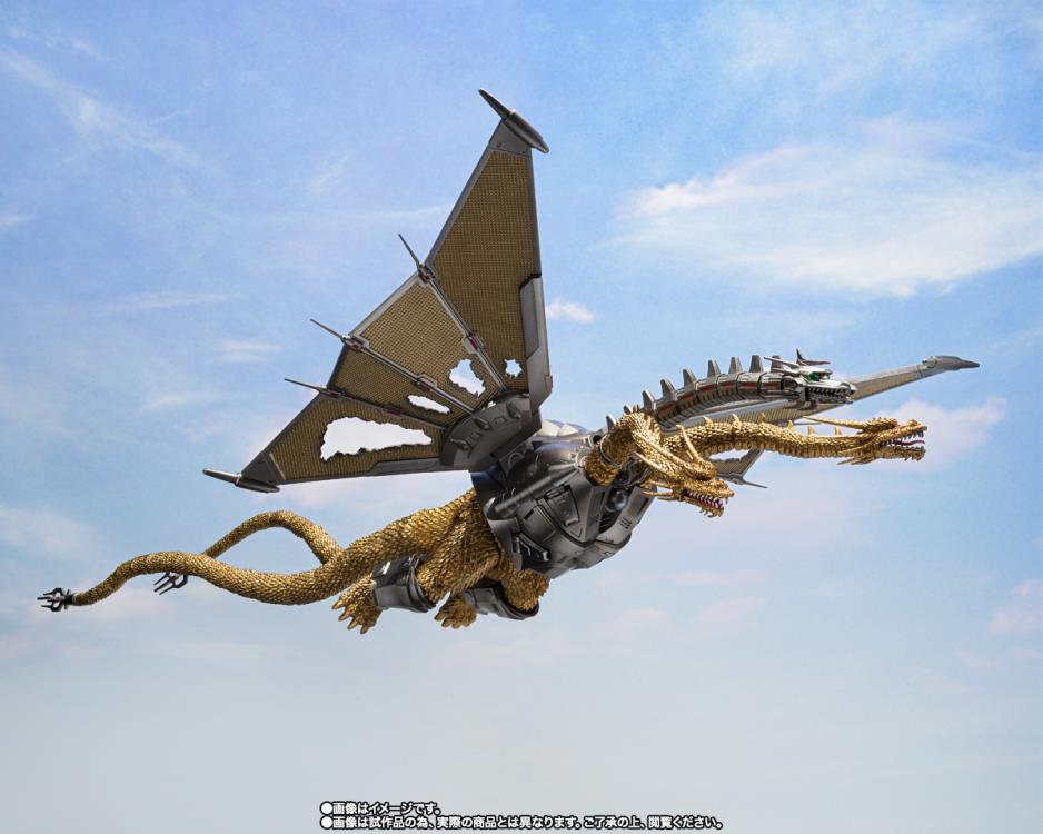 S.H. MonsterArts - Godzilla vs. King Ghidorah - Mecha King Ghidorah (Decisive Battle Set) - P-Bandai Exclusive - Image 6