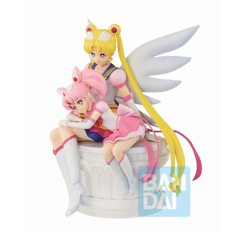 Sailor Moon Eternal Ichibansho: Eternal Sailor Moon & Eternal Sailor Chibi Moon Figure - Image 3