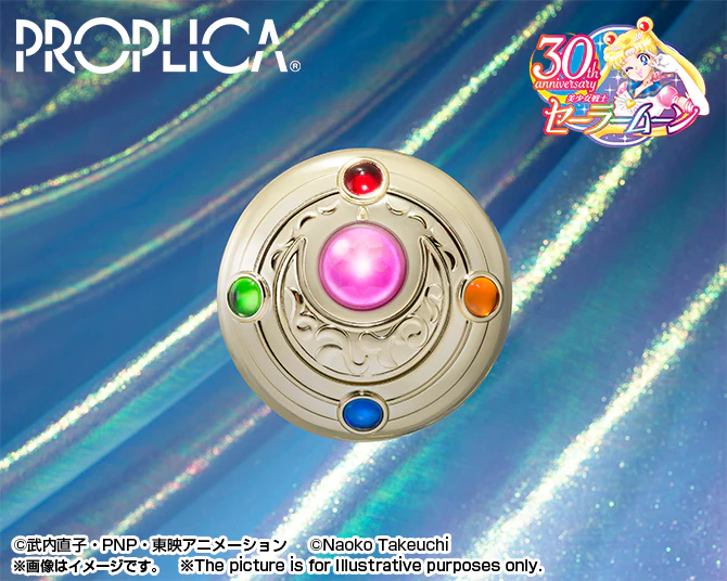 Sailor Moon Proplica Transformation Brooch & Disguise Pen Set (Brilliant Color Edition) - P-Bandai - Image 3