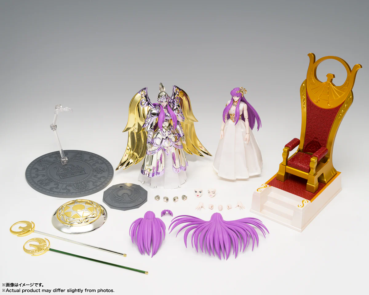 Saint Seiya Myth Cloth EX Goddess Athena & Saori Kido - Image 12