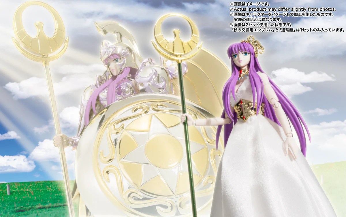 Saint Seiya Myth Cloth EX Goddess Athena & Saori Kido - Image 14