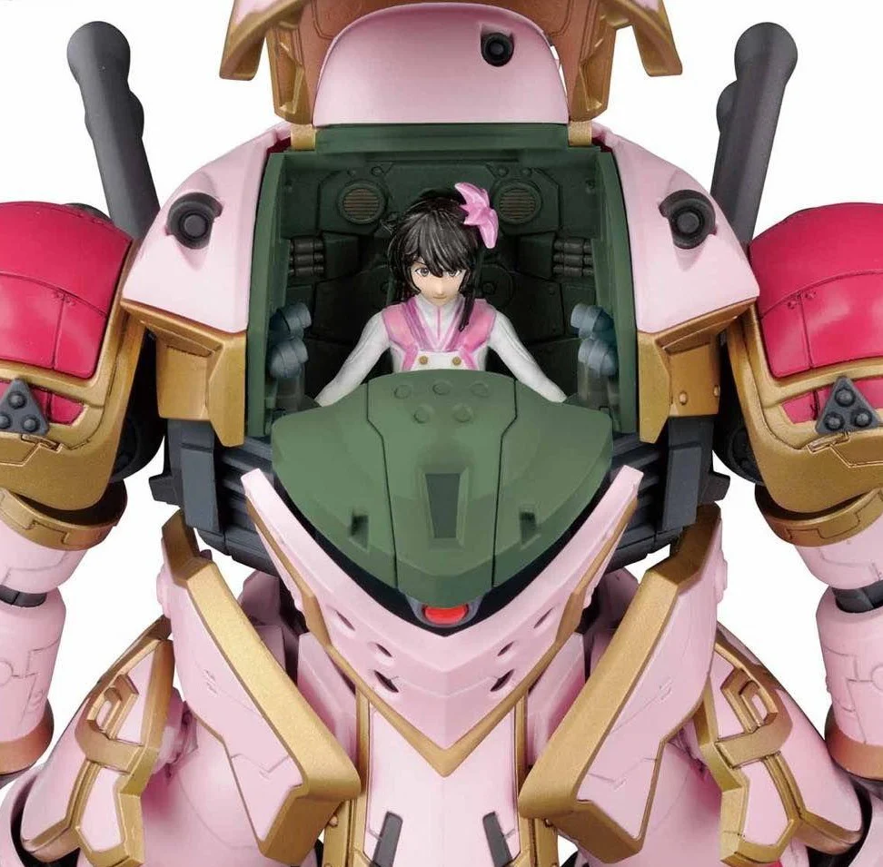 Sakura Wars HG Spiricle Fighter Mugen (Amamiya Sakura Custom) 1/24 Scale Model Kit - Image 7
