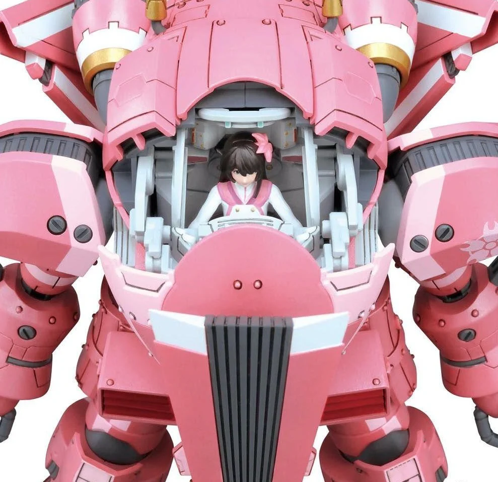 Sakura Wars HG Spiricle Striker Prototype Obu (Sakura Amamiya Type) 1/24 Scale Model Kit - Image 8