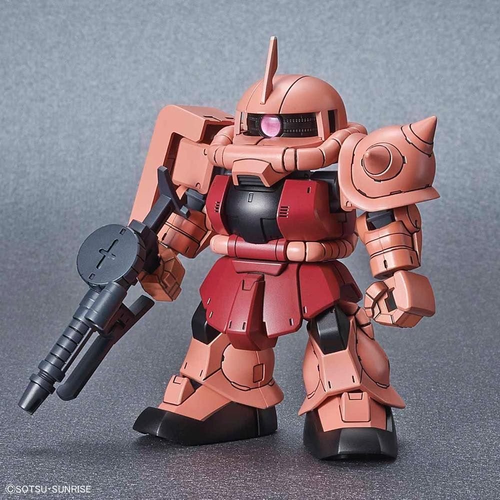 SD Gundam Cross Silhouette #014 Zaku II (Char's Custom) - Image 2