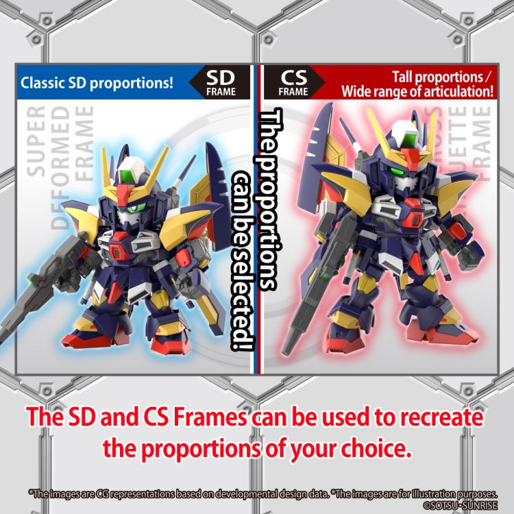 SD Gundam Cross Silhouette #018 Tornado Gundam - Image 7