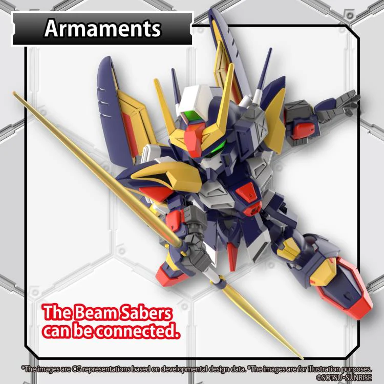 SD Gundam Cross Silhouette #018 Tornado Gundam - Image 9