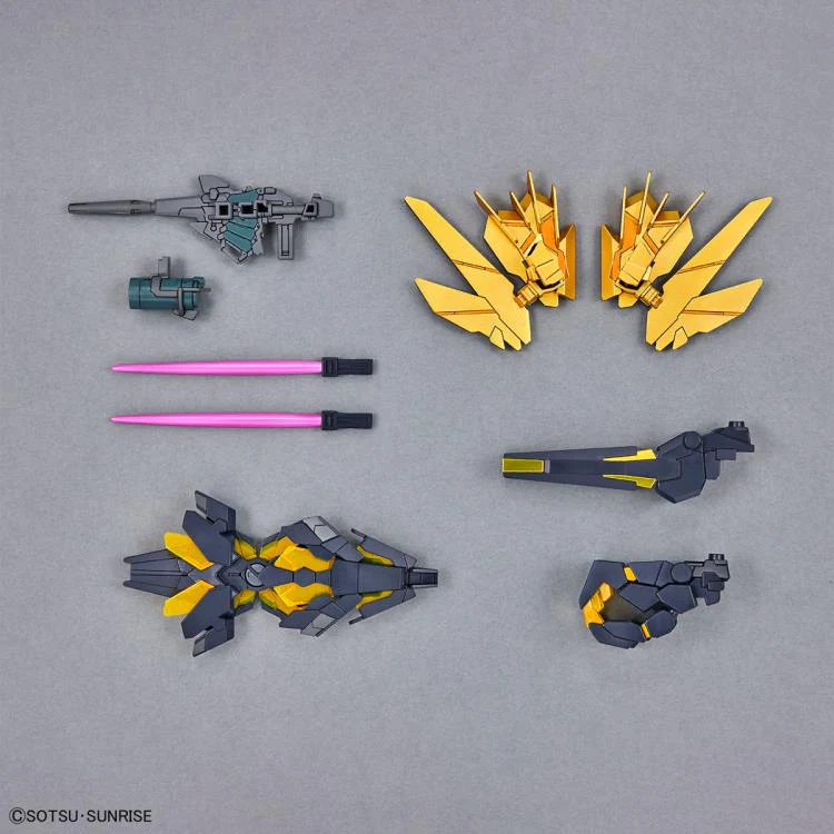 SD Gundam Cross Silhouette #019 Unicorn Gundam Unit 2 Banshee (Destroy Mode) & Banshee Norn Parts Set - Image 12