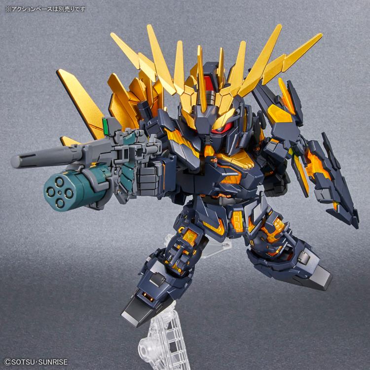 SD Gundam Cross Silhouette #019 Unicorn Gundam Unit 2 Banshee (Destroy Mode) & Banshee Norn Parts Set - Image 8