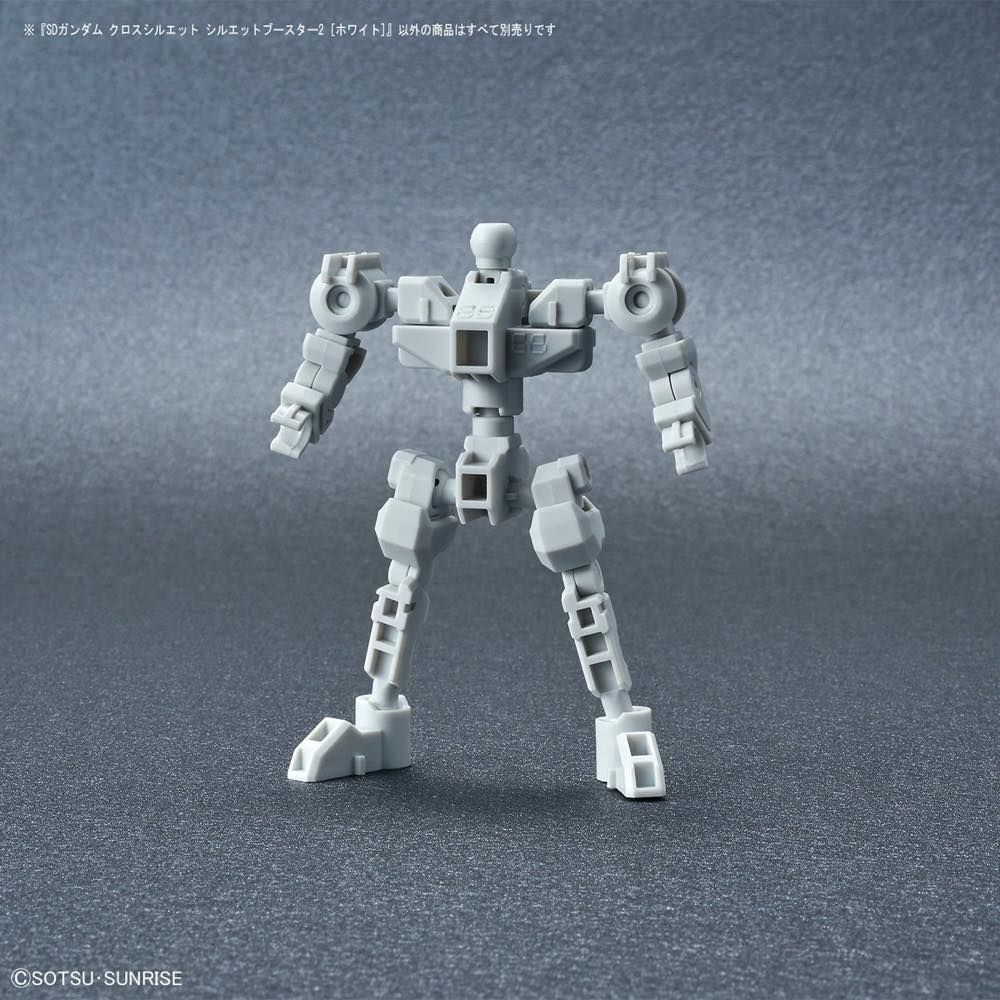 SD Gundam Cross Silhouette Booster 2 White - Image 3