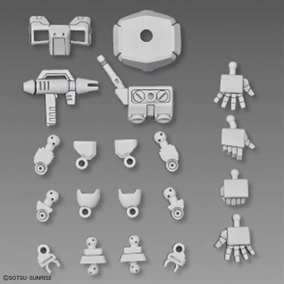 SD Gundam Cross Silhouette Booster White - Image 4