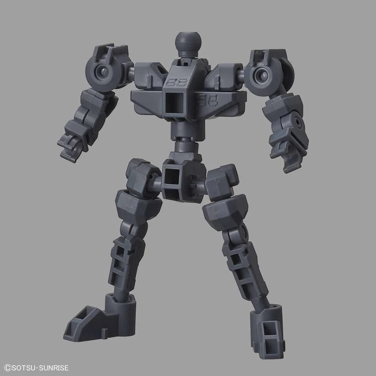SD Gundam Cross Silhouette Frame (Gray) - Image 2