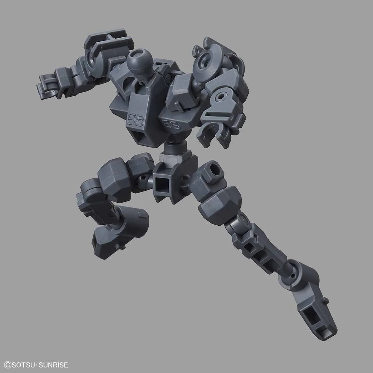 SD Gundam Cross Silhouette Frame (Gray) - Image 3