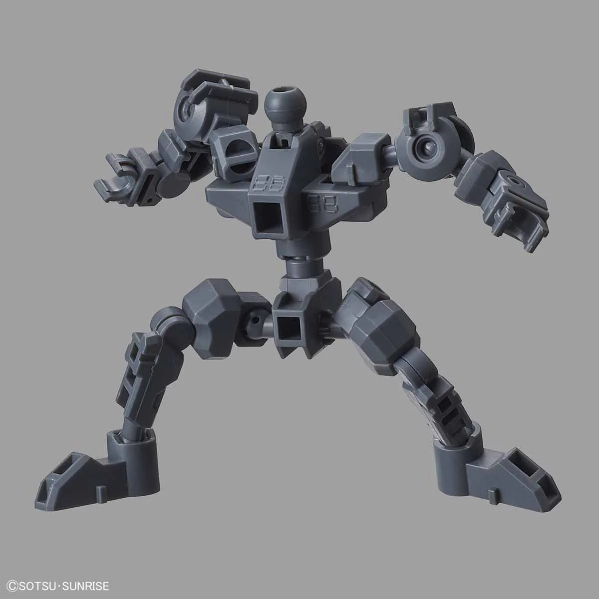 SD Gundam Cross Silhouette Frame (Gray) - Image 4