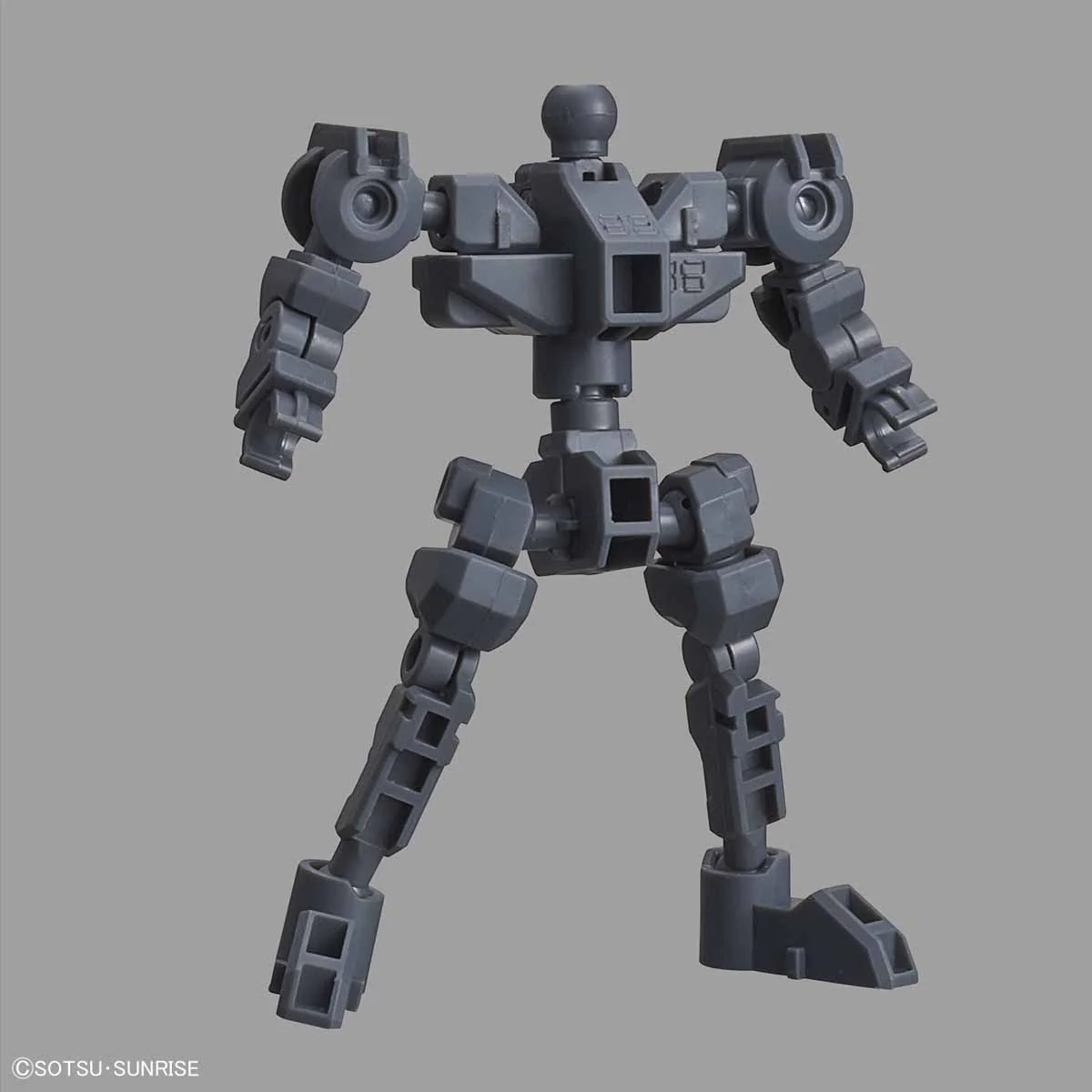 SD Gundam Cross Silhouette Frame (Gray) - Image 5