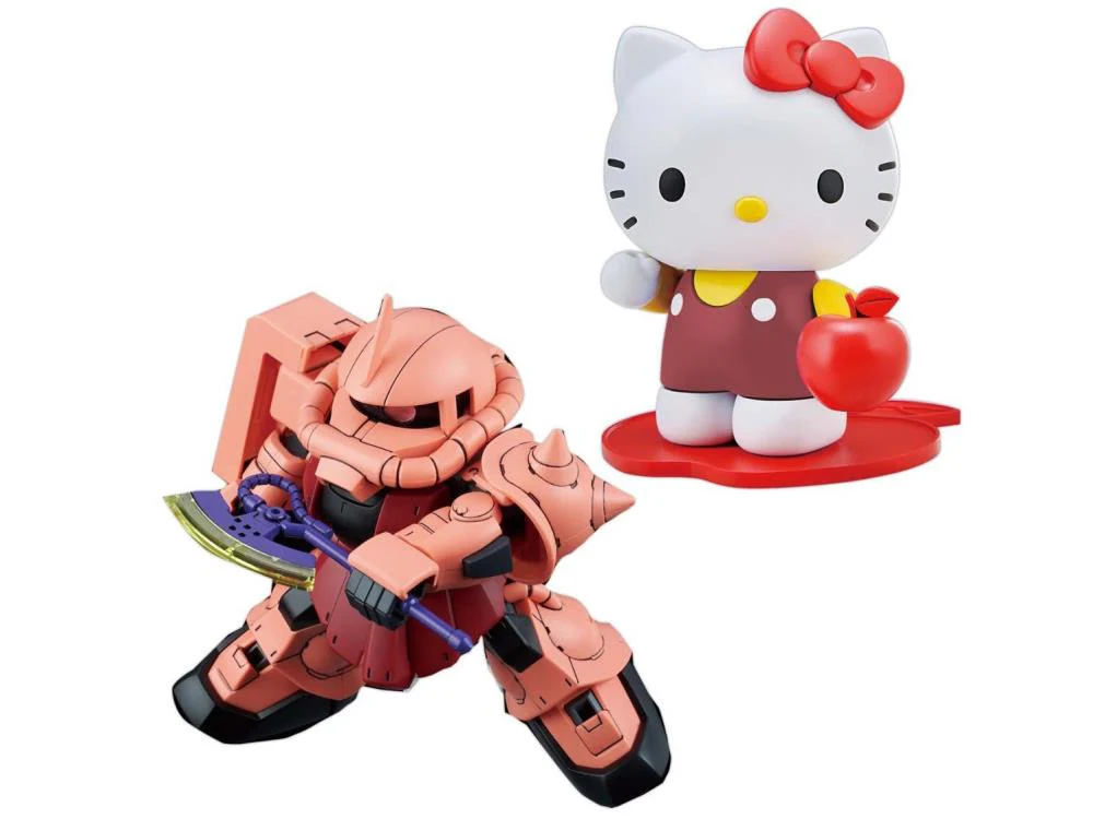 SD Gundam Cross Silhouette Hello Kitty x Char's Zaku II - Image 3
