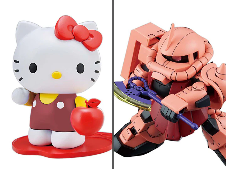 SD Gundam Cross Silhouette Hello Kitty x Char's Zaku II - Image 6