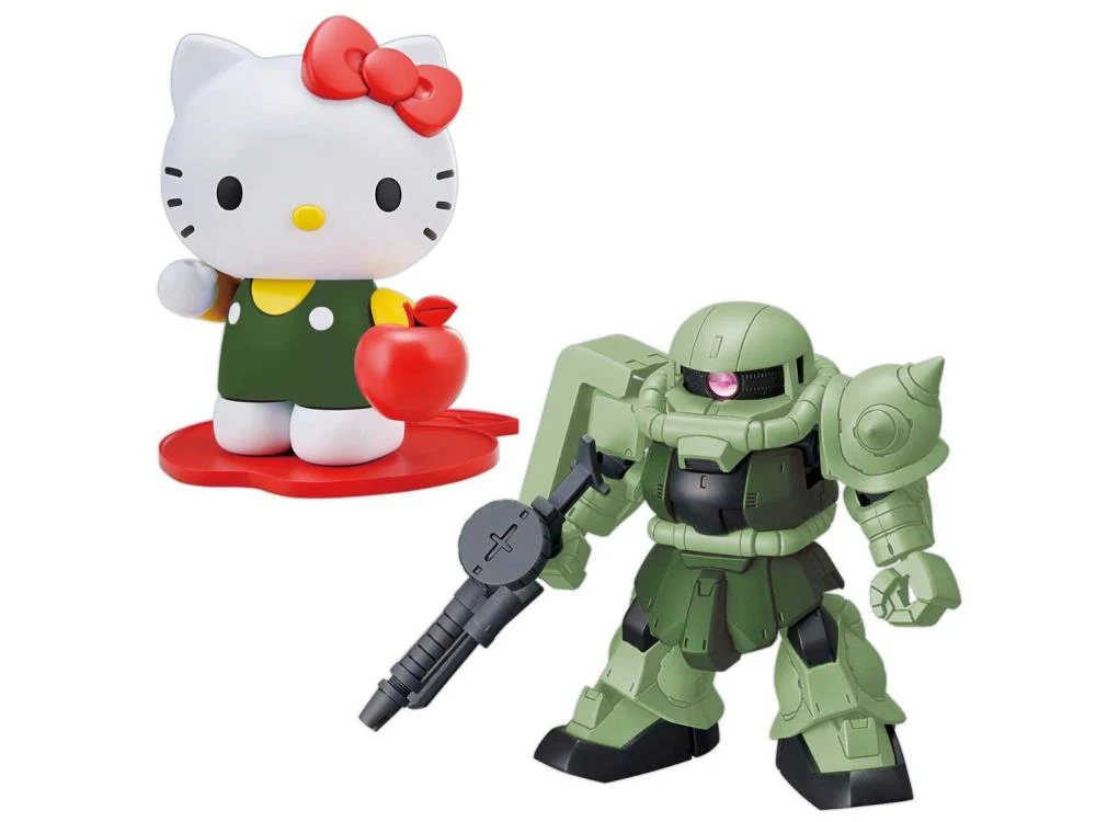 SD Gundam Cross Silhouette Hello Kitty x Zaku II - Image 3