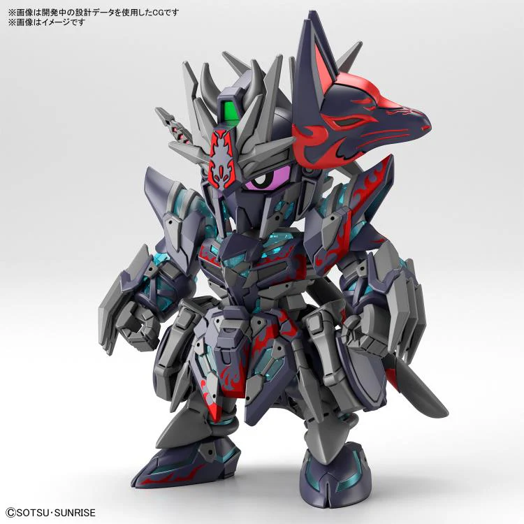 SD Gundam World Heroes 06 Sasuke Delta Gundam - Image 3