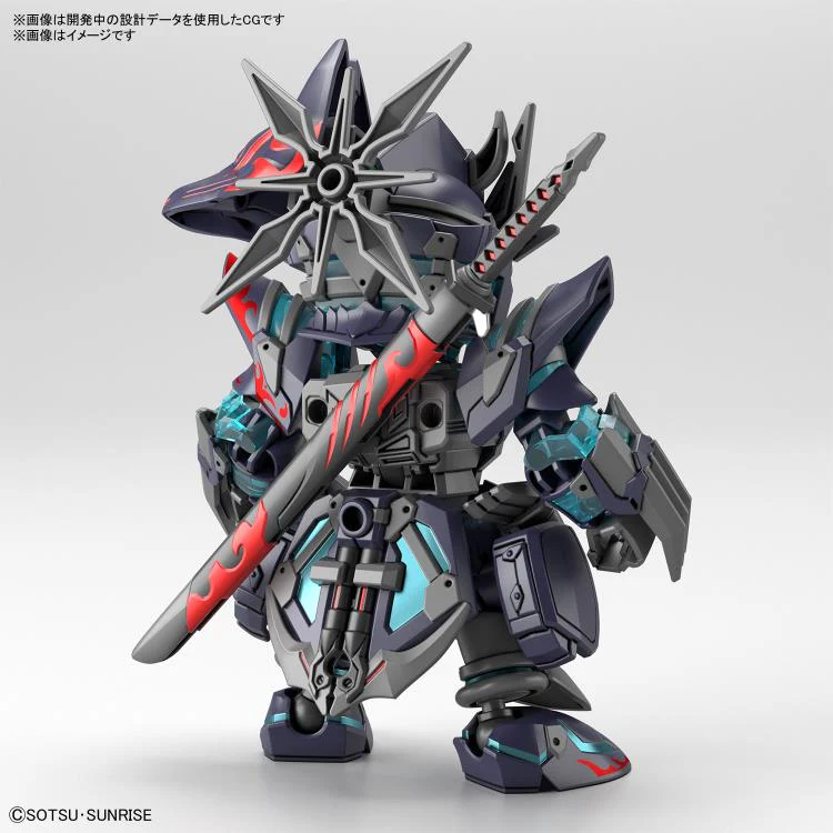 SD Gundam World Heroes 06 Sasuke Delta Gundam - Image 4