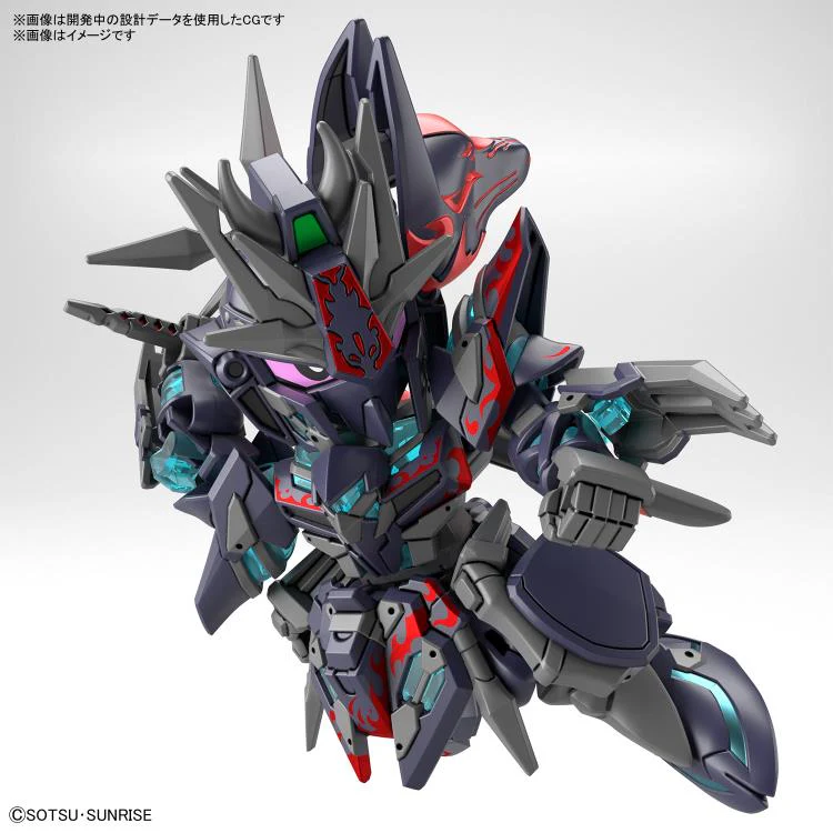 SD Gundam World Heroes 06 Sasuke Delta Gundam - Image 7