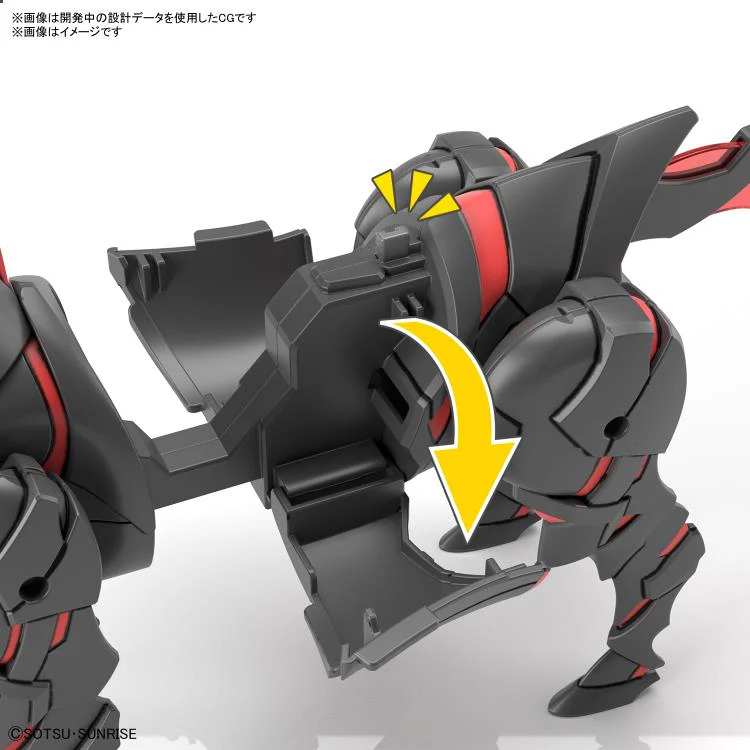 SD Gundam World Heroes 07 War Horse Gundam - Image 6
