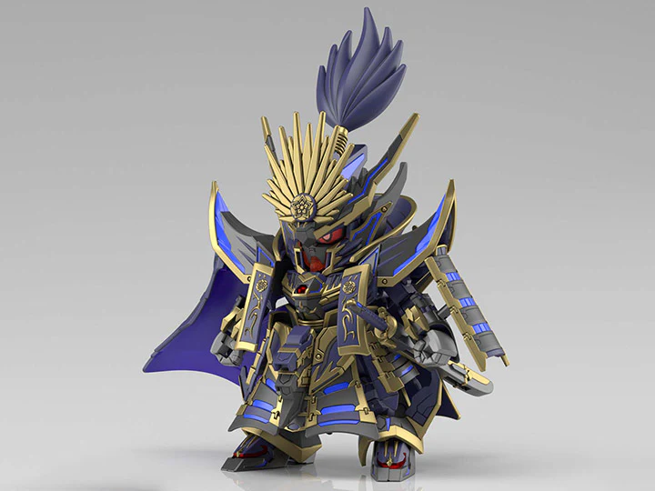 SD Gundam World Heroes 11 Nobunaga Gundam Epyon Dark Mask Ver. - Image 2
