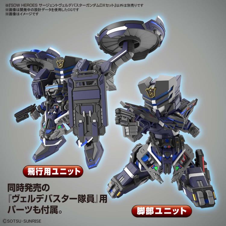SD Gundam World Heroes 12 Sergeant Verde Buster Gundam DX - Image 6