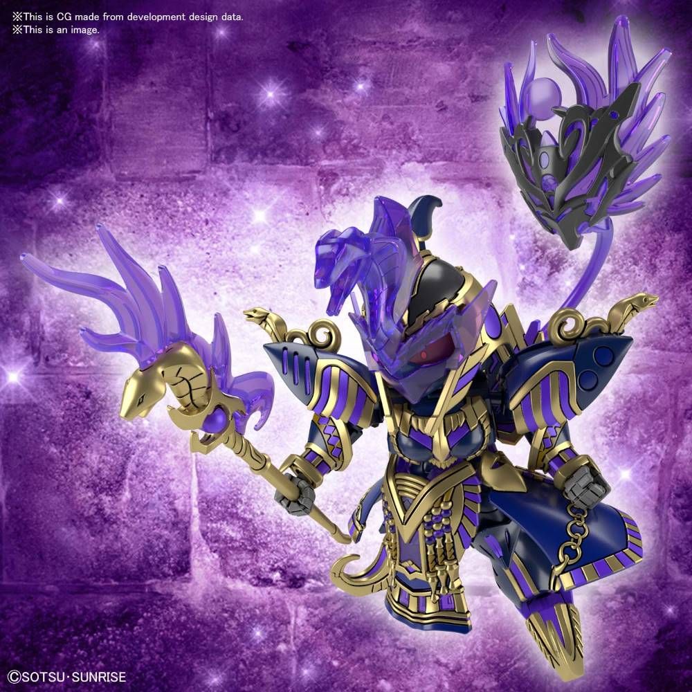 SD Gundam World Heroes 15 Cleopatra Qubeley Dark Mask Ver. - Image 10