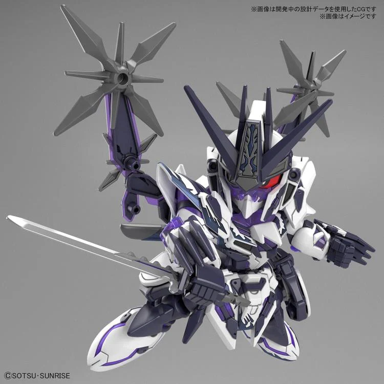 SD Gundam World Heroes 22 Saizo Gundam Delta Kai Model Kit - Image 4