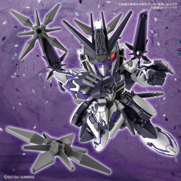 SD Gundam World Heroes 22 Saizo Gundam Delta Kai Model Kit - Image 6