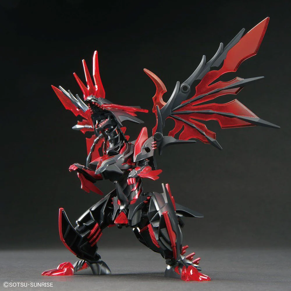 SD Gundam World Heroes 28 Dark Grasper Dragon Model Kit - Image 4