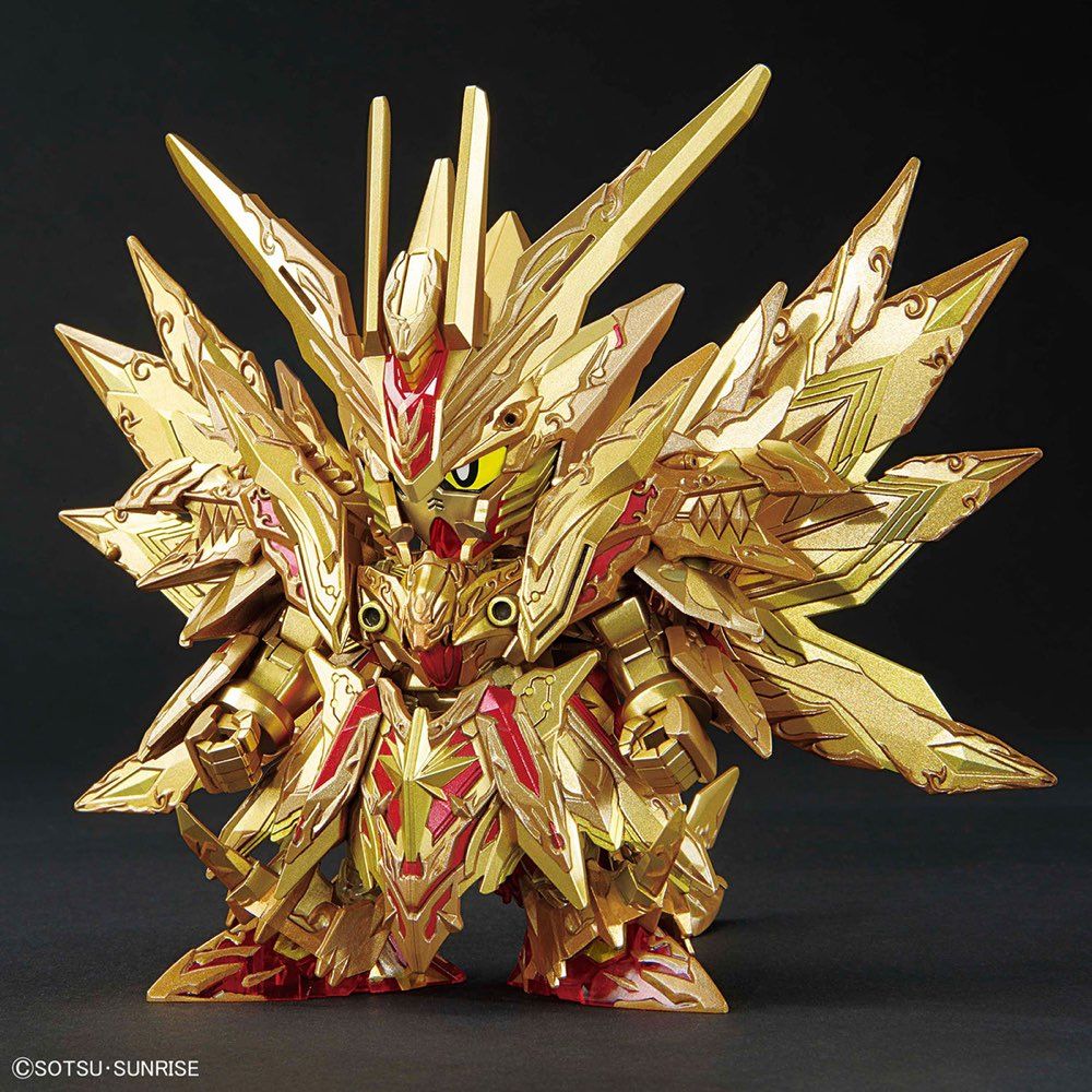 SD Gundam World Heroes 30 Superior Strike Freedom Dragon Model Kit - Image 2
