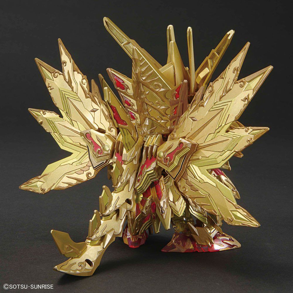 SD Gundam World Heroes 30 Superior Strike Freedom Dragon Model Kit - Image 3