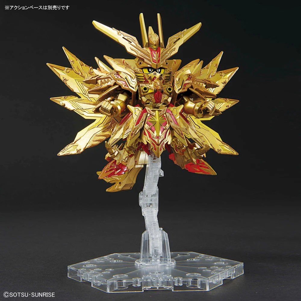 SD Gundam World Heroes 30 Superior Strike Freedom Dragon Model Kit - Image 4