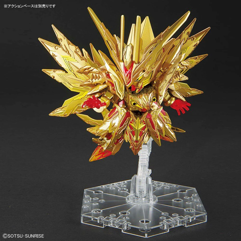 SD Gundam World Heroes 30 Superior Strike Freedom Dragon Model Kit - Image 5