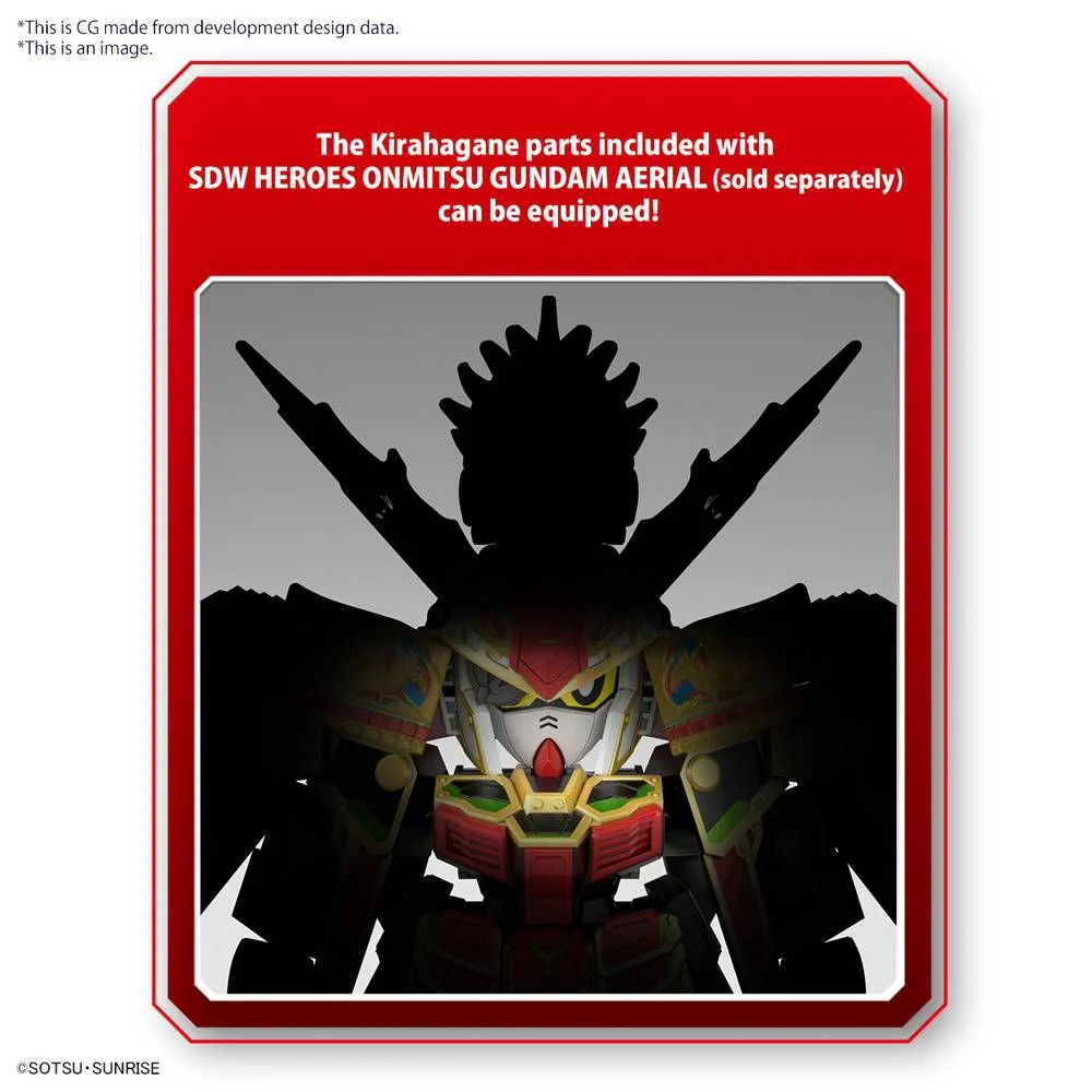 SD Gundam World Heroes 36 Musha Gundam Model Kit - Image 9