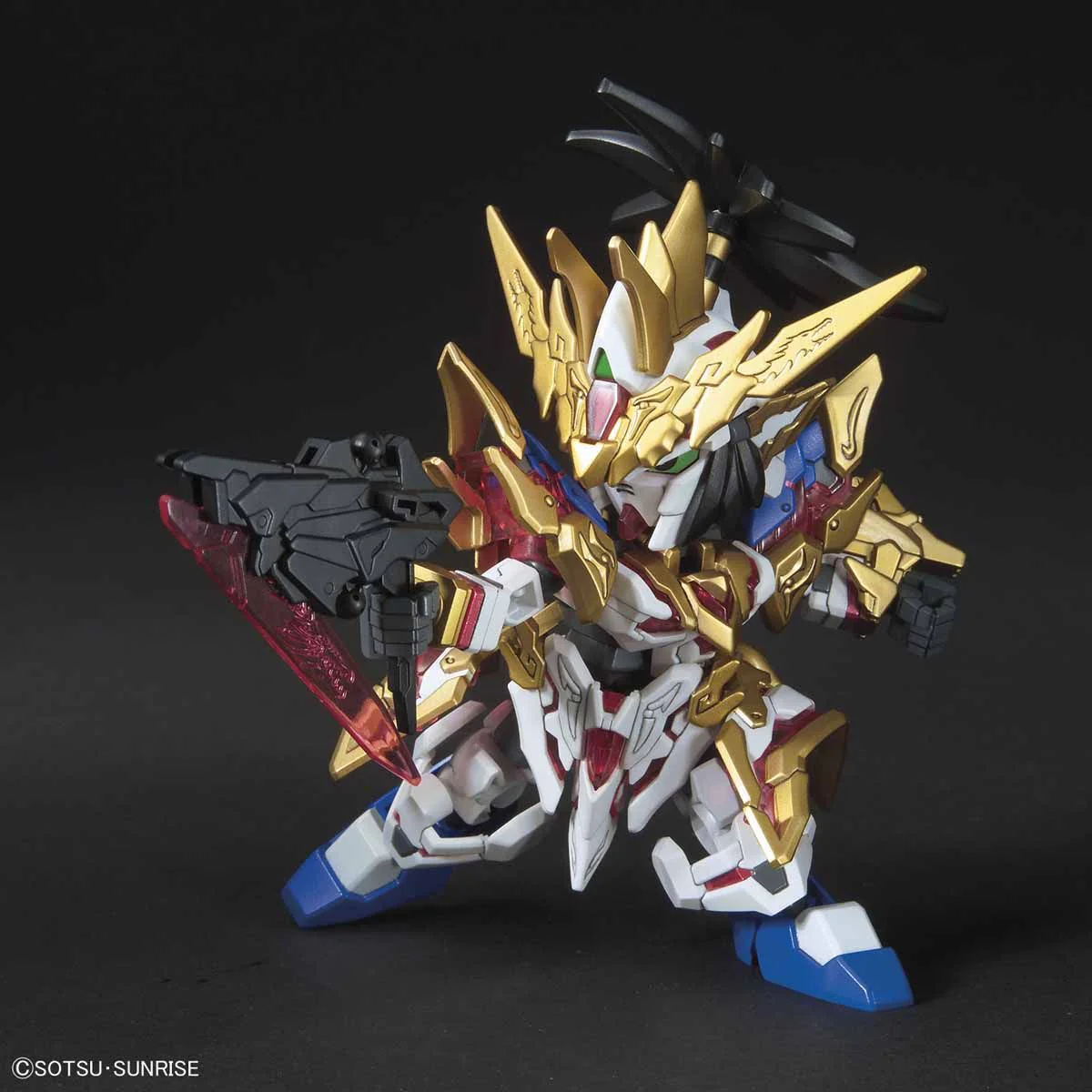 SD Sangoku Soketsuden 01 Liubei Unicorn Gundam - Image 4