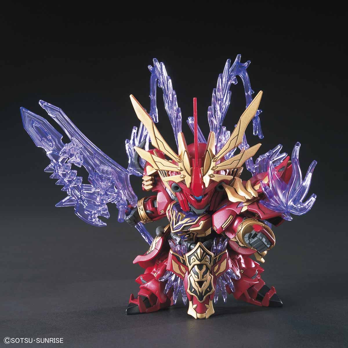 SD Sangoku Soketsuden 08 Lu Bu Sinanju & Red Hare - Image 4