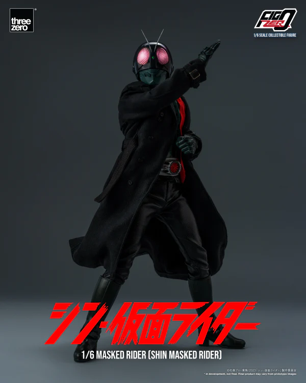 Shin Kamen Rider FigZero Kamen Rider 1/6 Scale Figure - Image 4