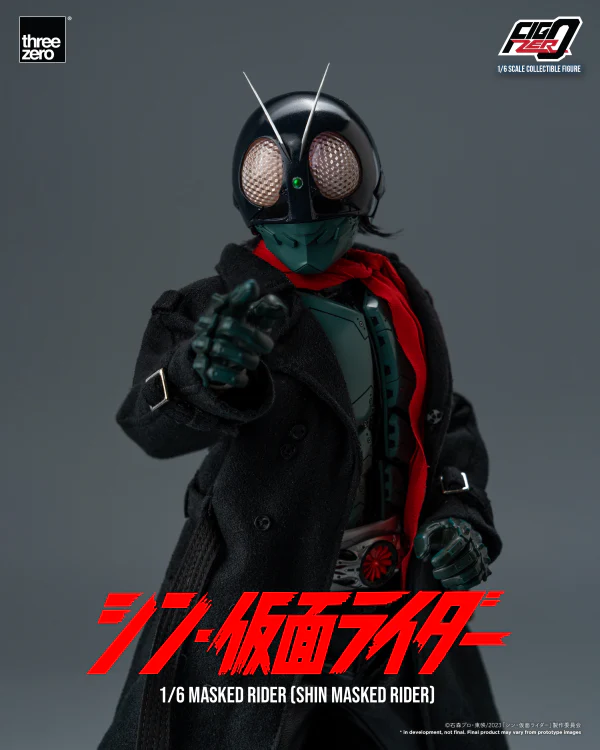 Shin Kamen Rider FigZero Kamen Rider 1/6 Scale Figure - Image 5