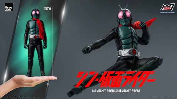 Shin Kamen Rider FigZero Kamen Rider 1/6 Scale Figure - Image 9
