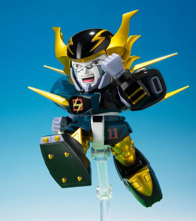 SOC Shippu! Iron Leaguer Chogokin Iron Leaguer Mach Windy & Gold Foot Two-Pack - Image 5