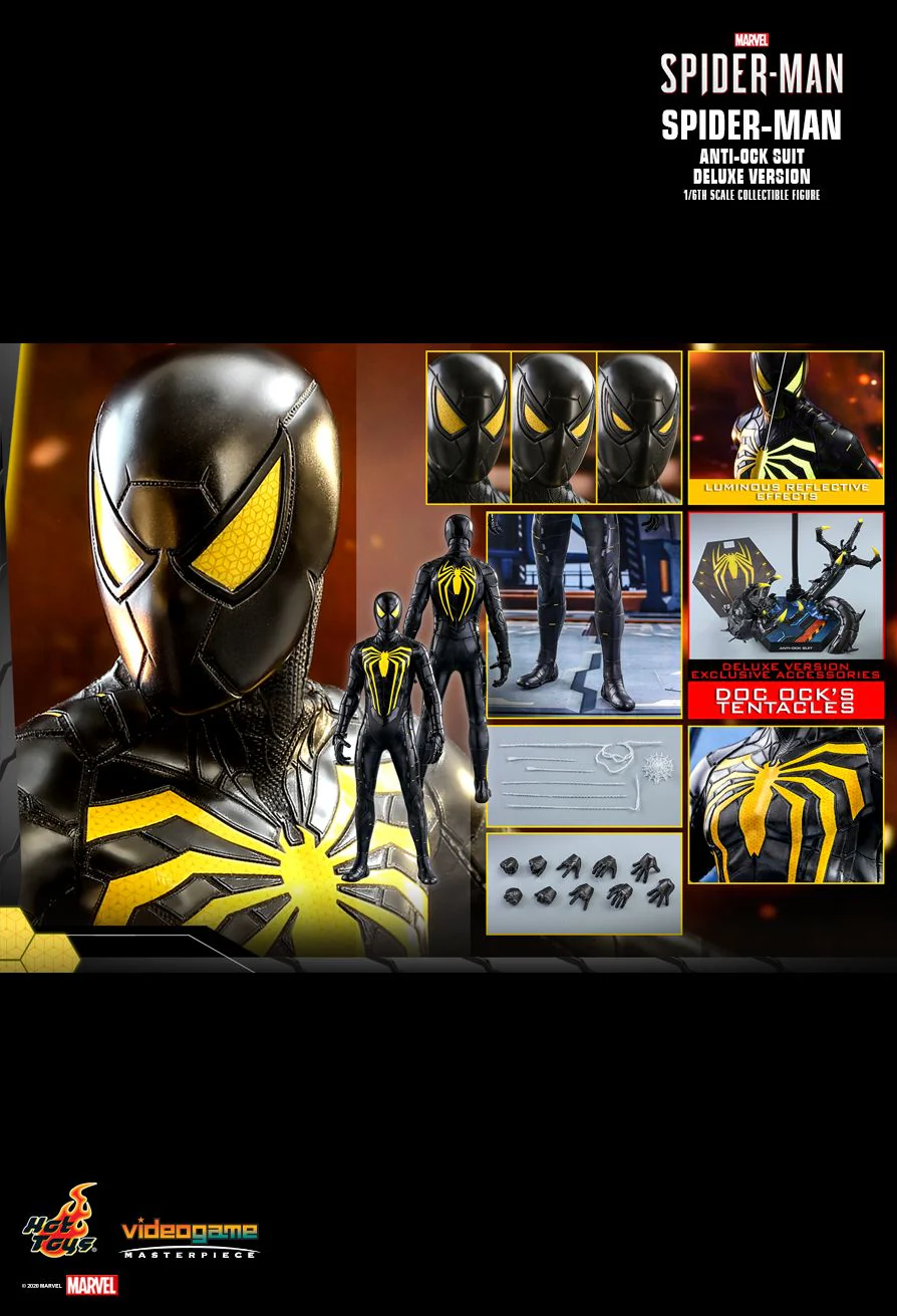 Spider-Man (Anti-Ock Suit) Deluxe Ver. VGM45 - Image 8