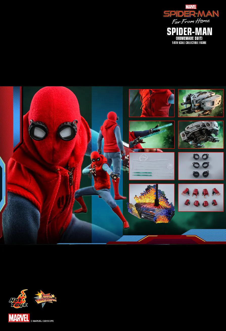 Spider-Man Far From Home - Spider-Man (Homemade Suit) MMS552 - Image 9